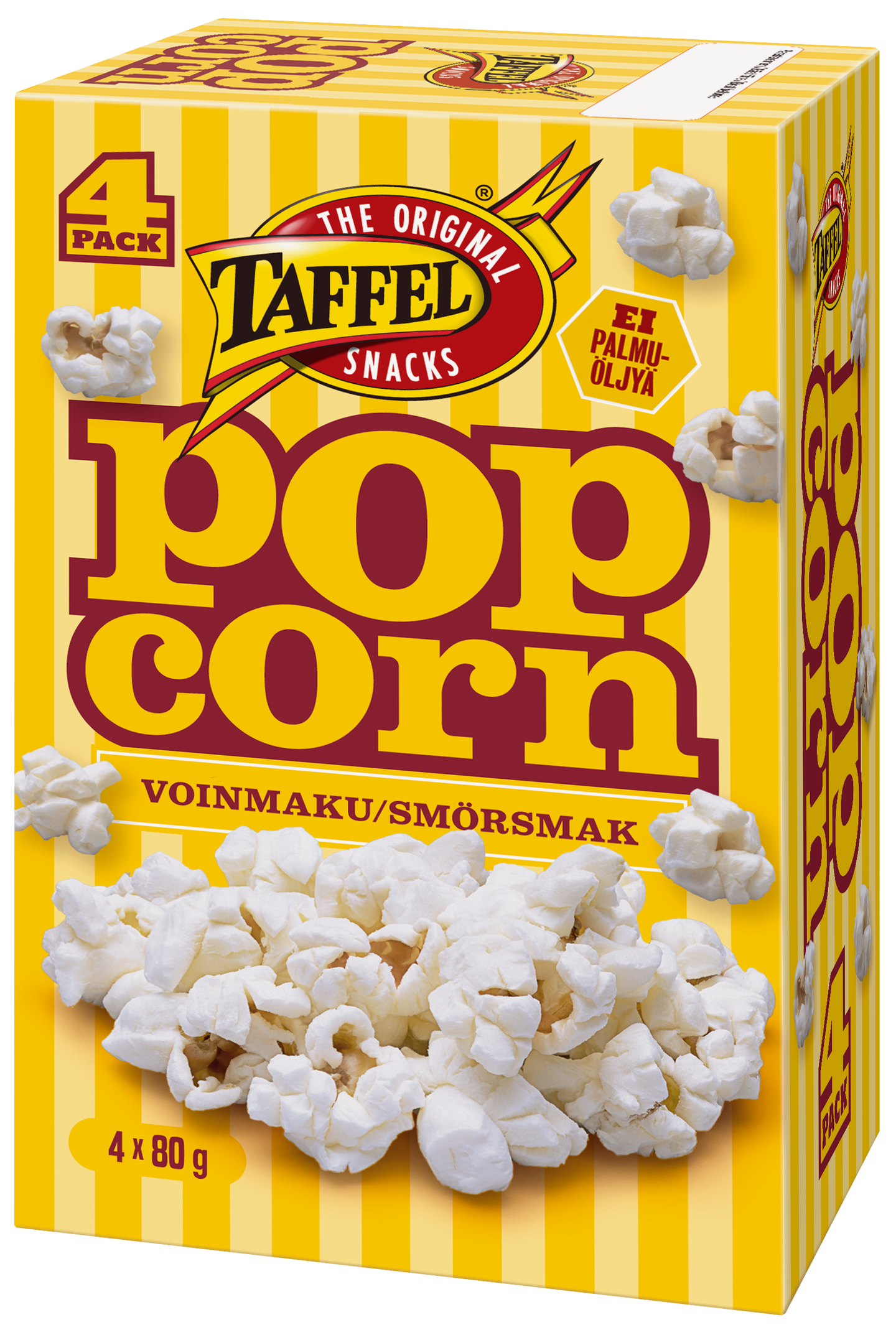 Taffel popcorn Voinmaku 4x80g