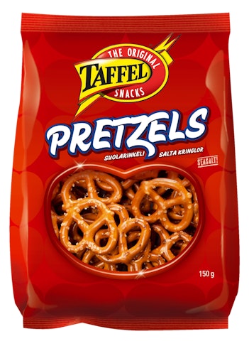 Taffel Pretzels 150g leivottu snacks