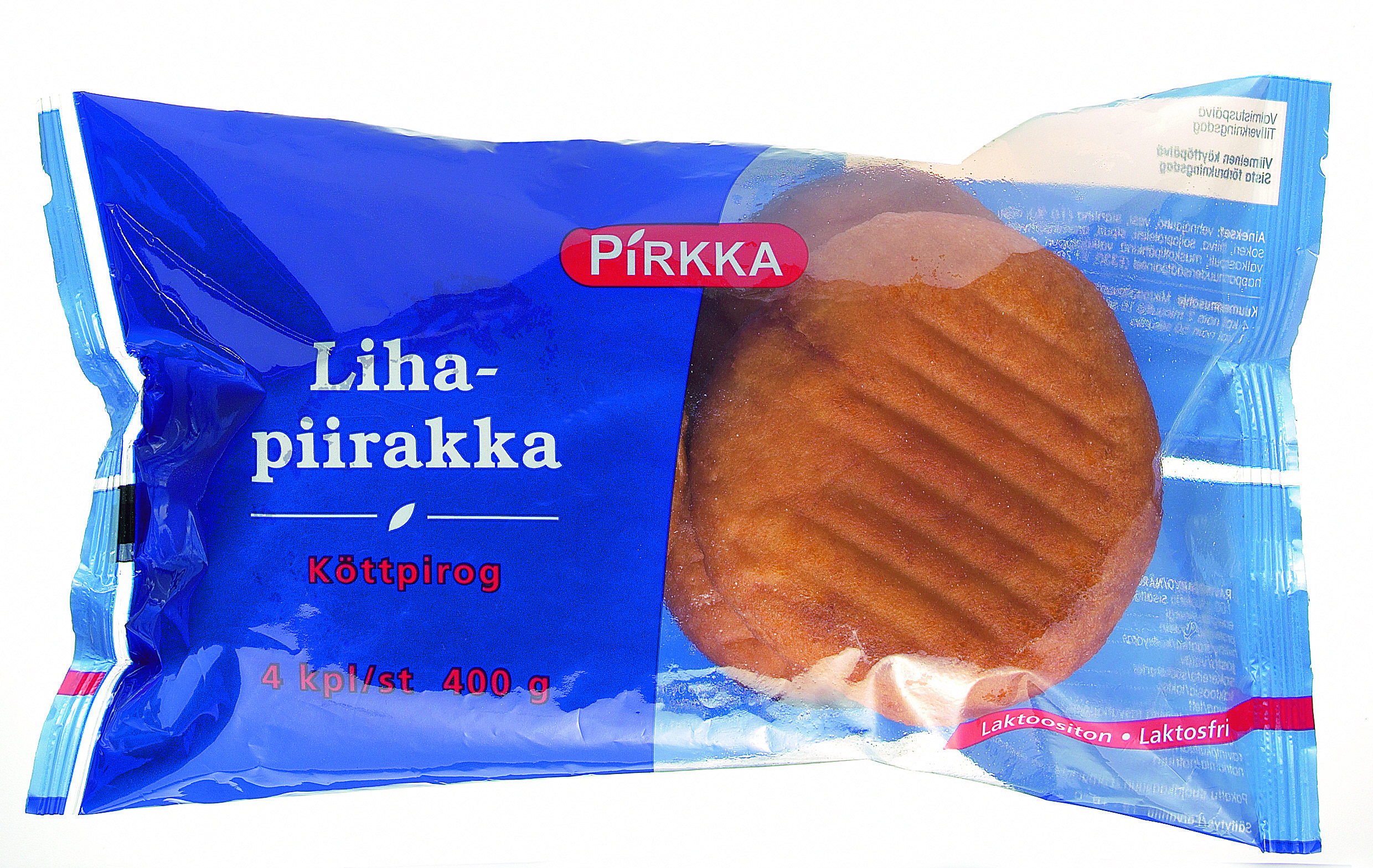 Pirkka lihapiirakka 4 kpl/400 g | K-Ruoka Verkkokauppa