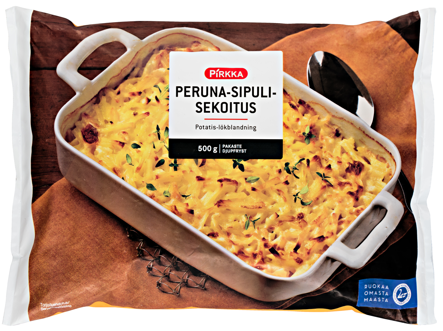 Pirkka peruna-sipulisekoitus 500 g pakaste | K-Ruoka Verkkokauppa