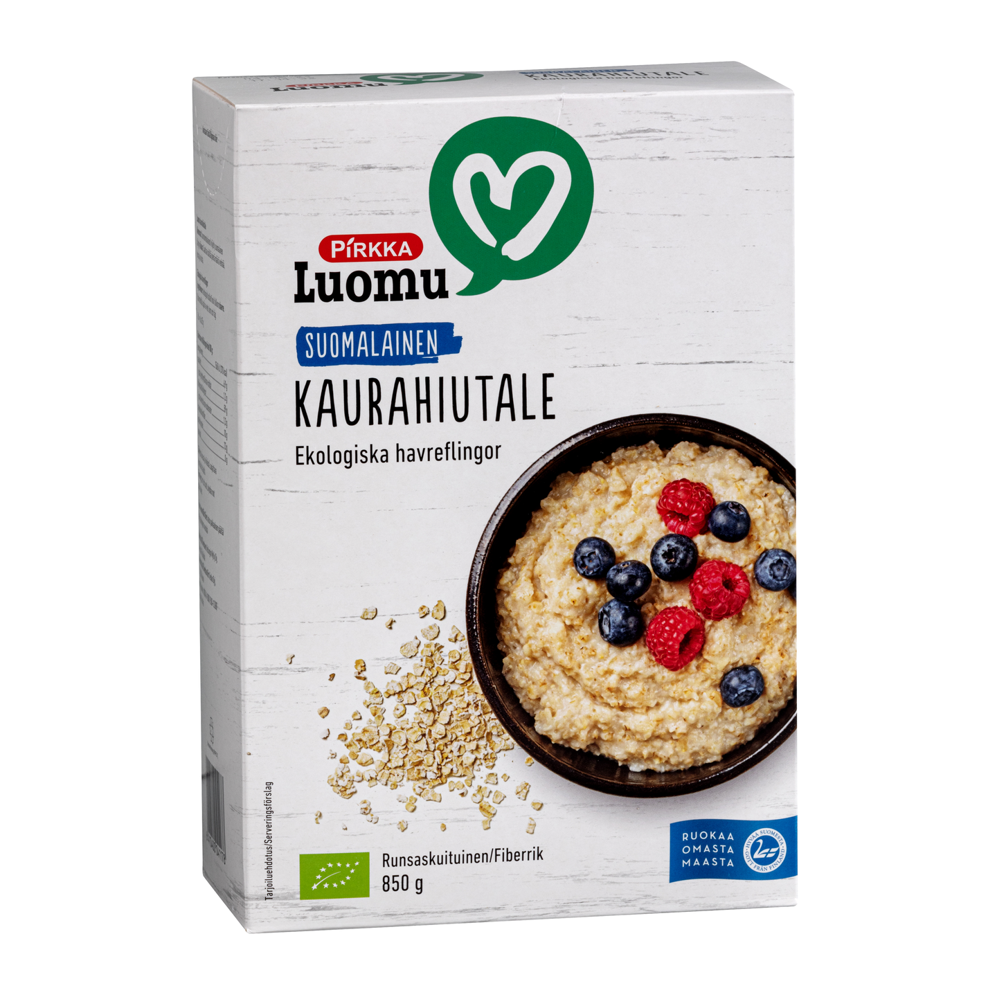 Pirkka Luomu Kaurahiutale 850g – K-Ruoka