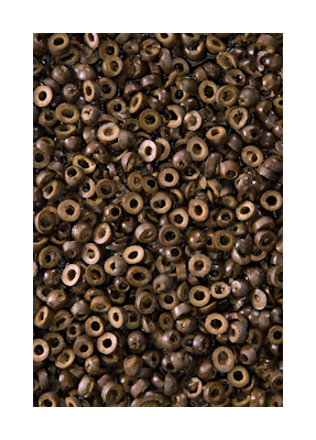 Menu viipaloidut mustat oliivit 3000g/1560g