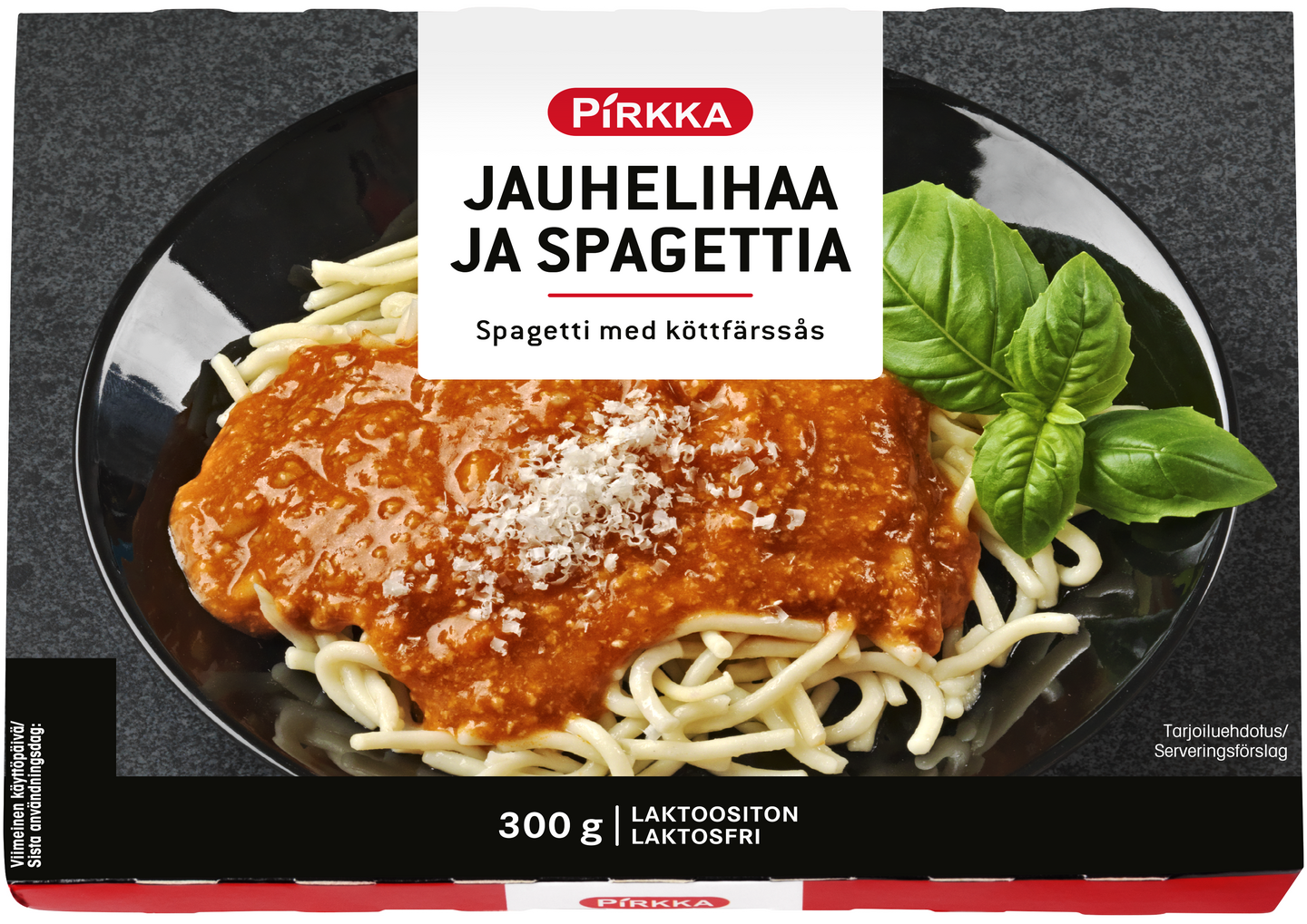 Pirkka jauhelihaa ja spagettia 300 g | K-Ruoka Verkkokauppa