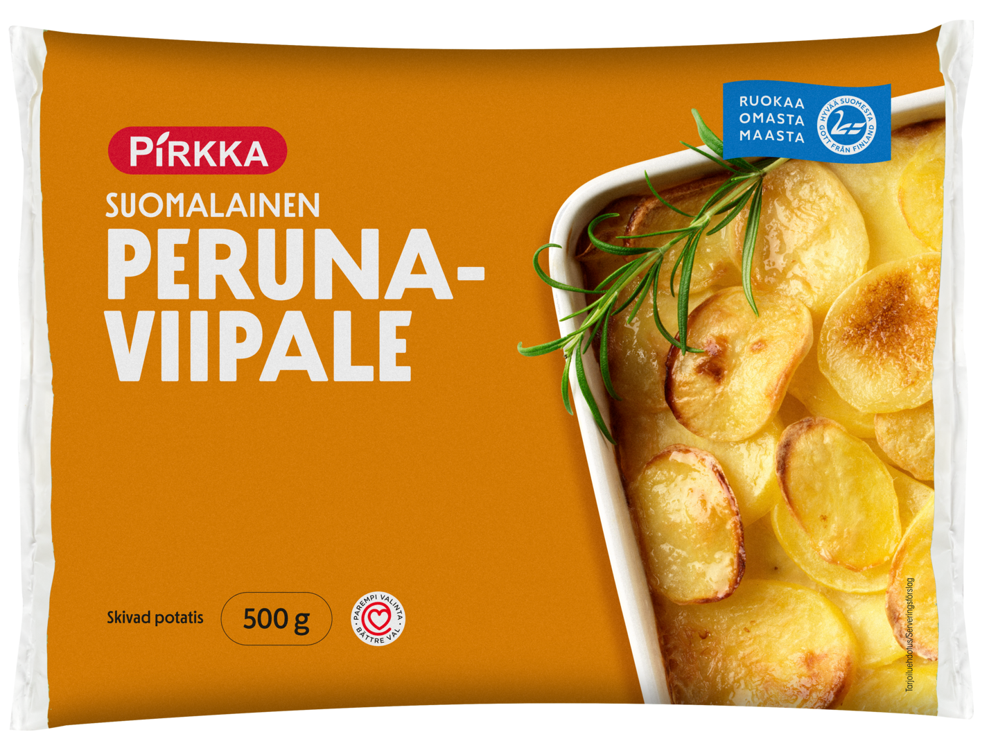 Pirkka perunaviipaleet 500g pakaste KRuoka