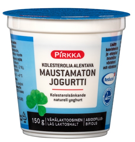 Pirkka Reducol kolesterolia alentava jogurtti maustamaton 150g