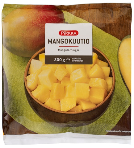 Pirkka mangokuutio 300 g pakaste