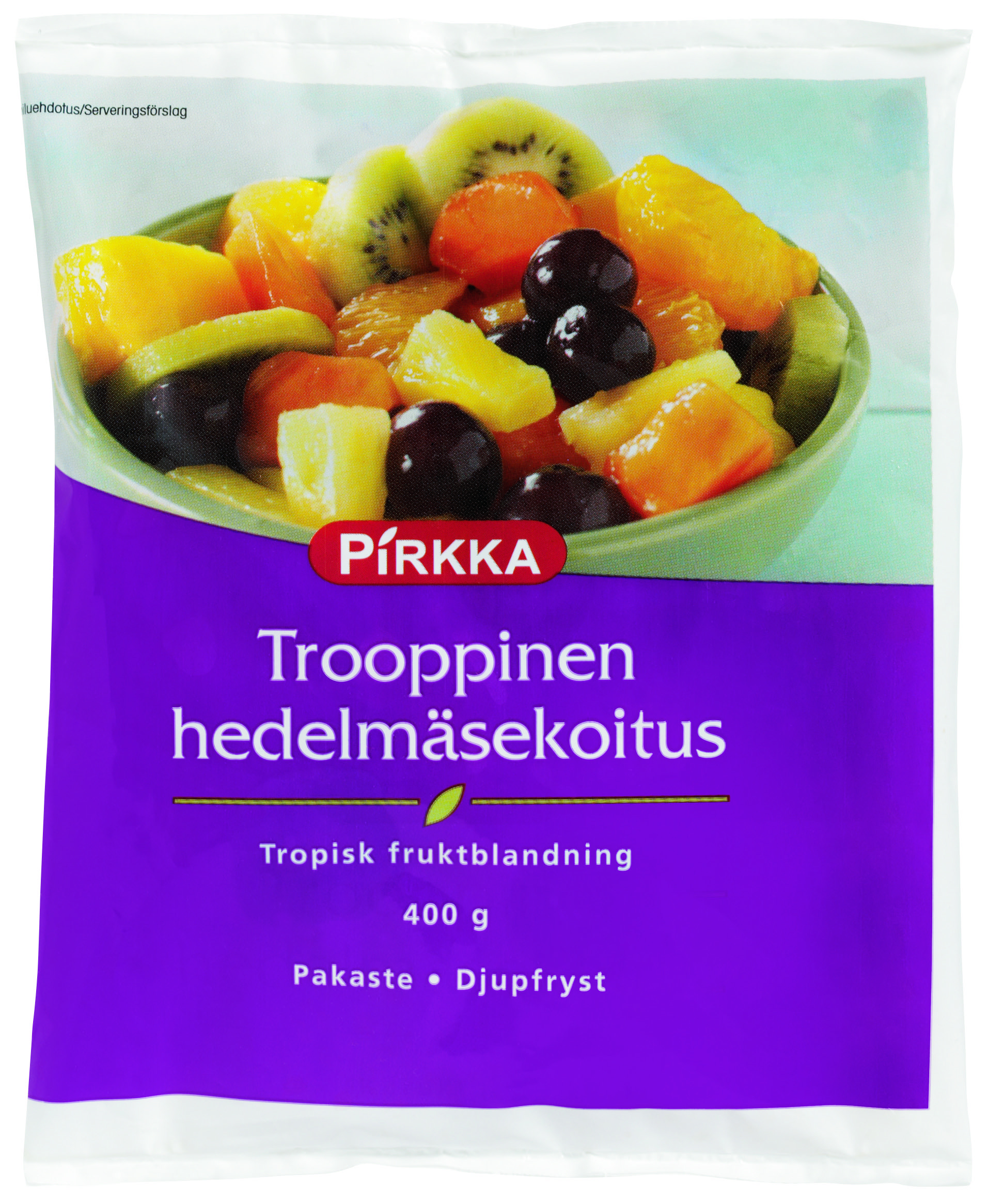 Pirkka trooppinen hedelmäsekoitus 400 g | K-Ruoka Verkkokauppa