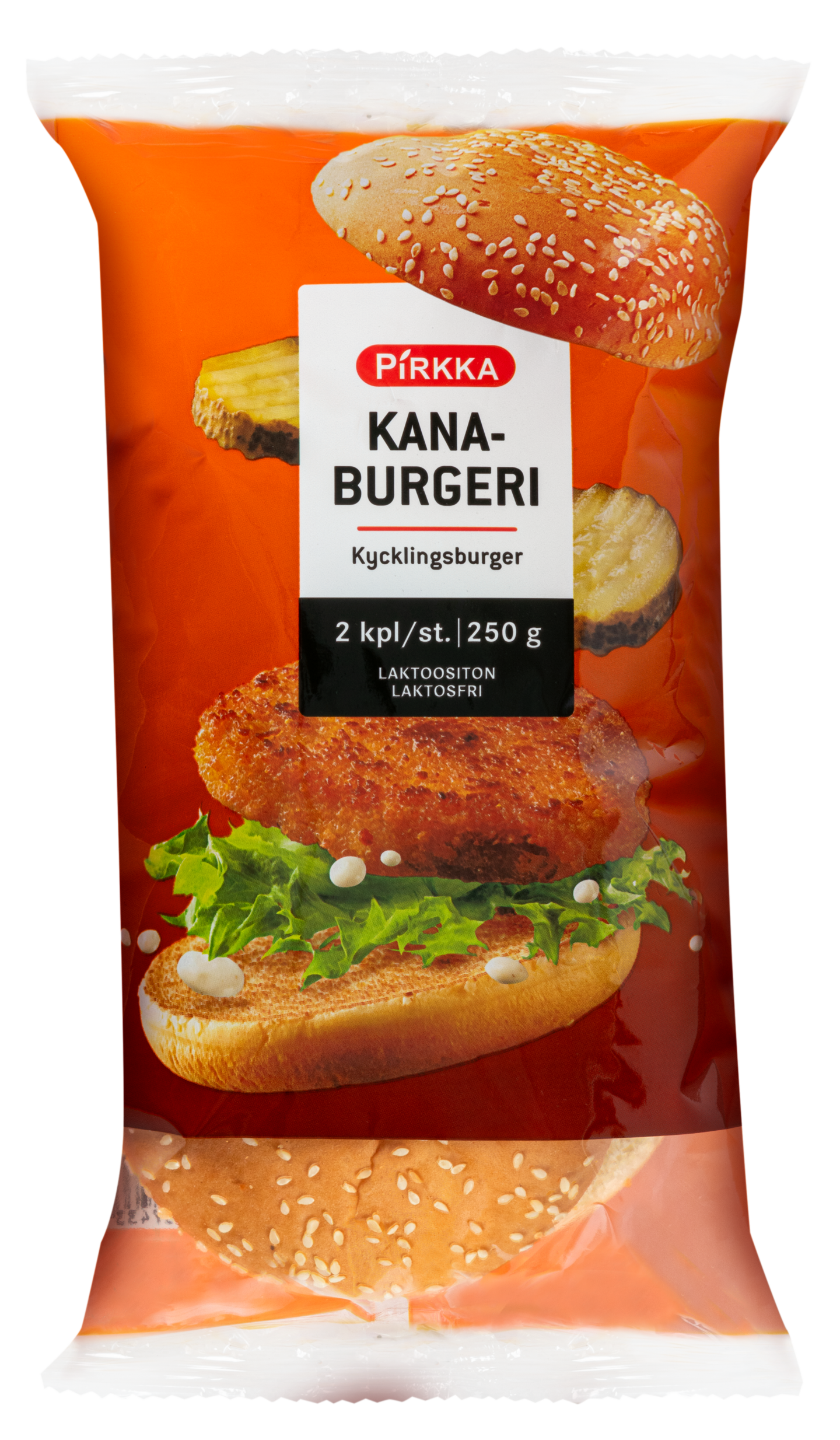 Pirkka kanaburger 250g (2x125g) | K-Ruoka Verkkokauppa