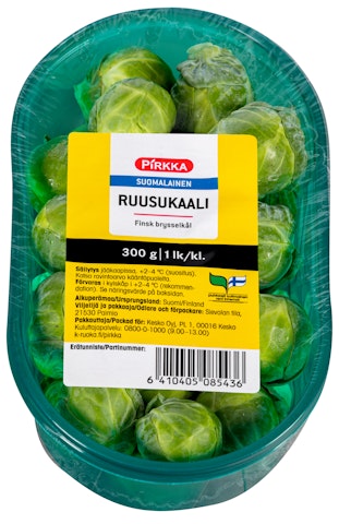 Pirkka suomalainen ruusukaali 300g