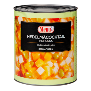 Menu hedelmäcocktail mehussa 3050g/1800g