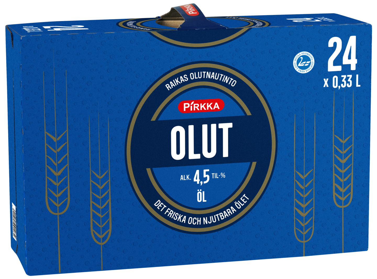 Pirkka III-olut 4,5% 24x0,33l | K-Ruoka Verkkokauppa