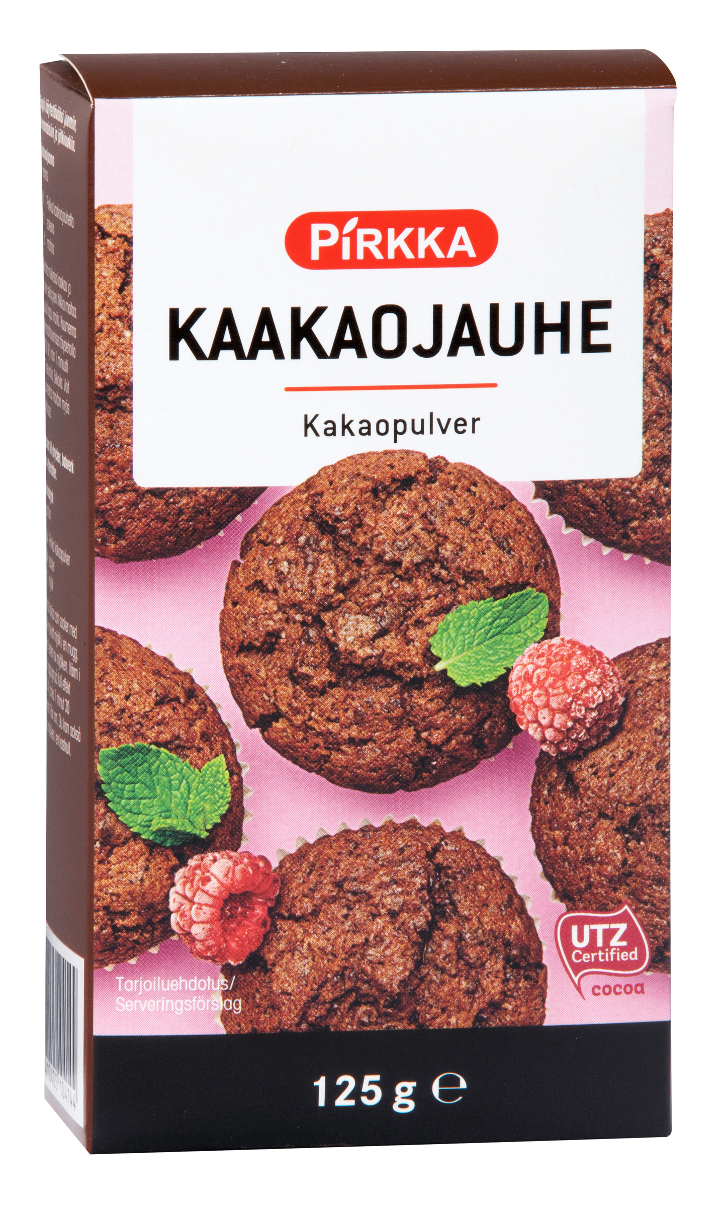 Pirkka kaakaojauhe 125 g RAC KRuoka