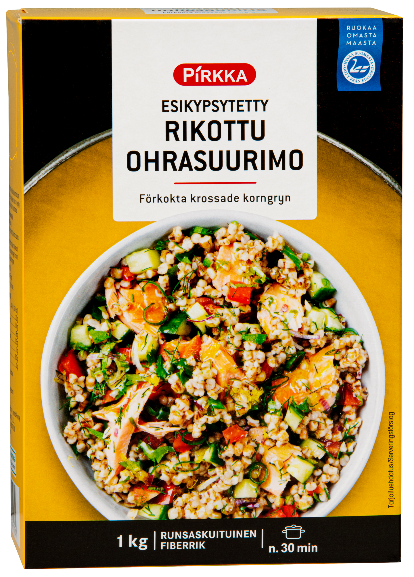 Pirkka Esikypsytetty Rikottu Ohrasuurimo 1kg – K-Ruoka