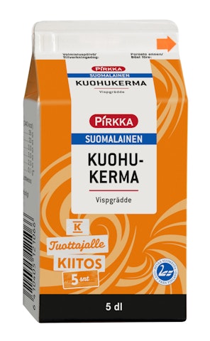 Pirkka suomalainen kuohukerma 5dl