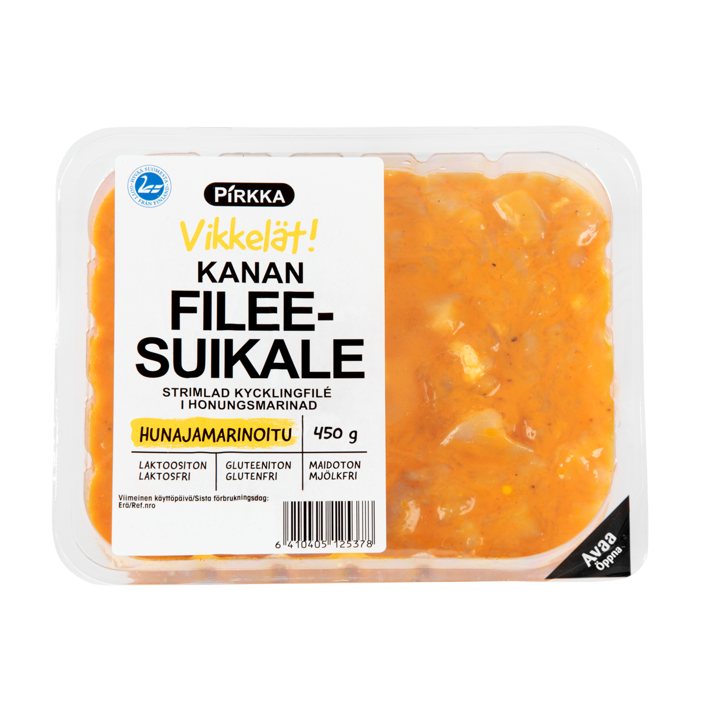 Pirkka Vikkelät kanan fileesuikale hunajamarinoitu 450g | K-Ruoka  Verkkokauppa