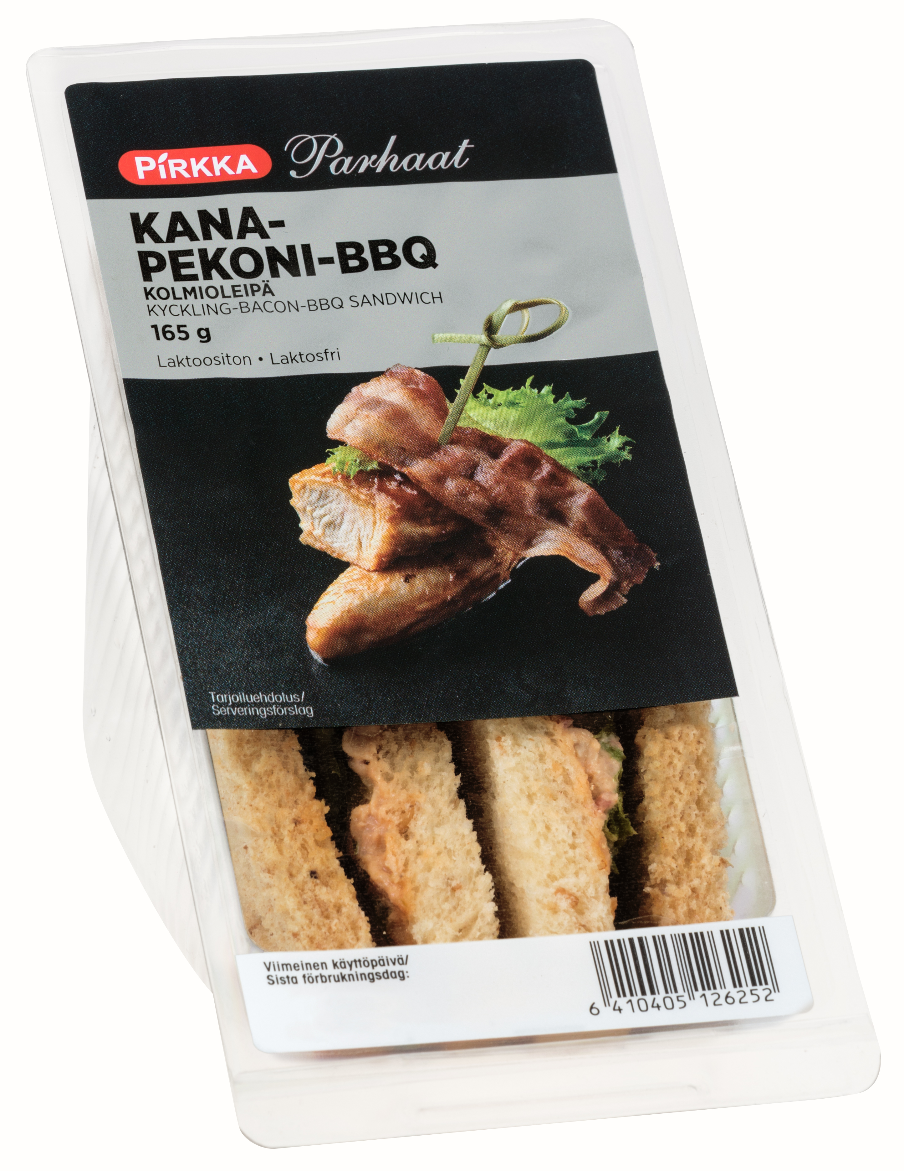 Pirkka Parhaat Kana Pekoni Bbq Kolmioleipa 165g K Ruoka
