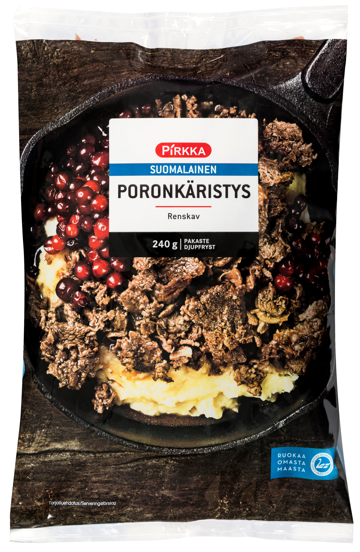 Pirkka Suomalainen Poronkaristys 240g Pakaste K Ruoka