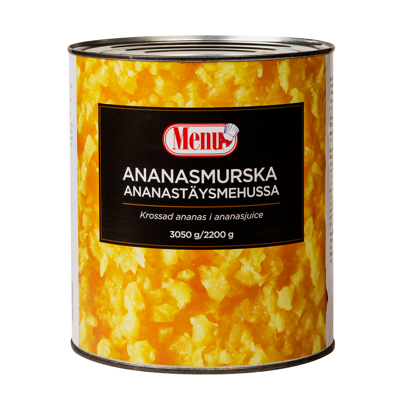 Menu ananasmurska ananasmehussa 3050g/2200g
