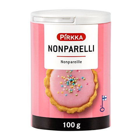 Pirkka Nonparelli 100g värikäs
