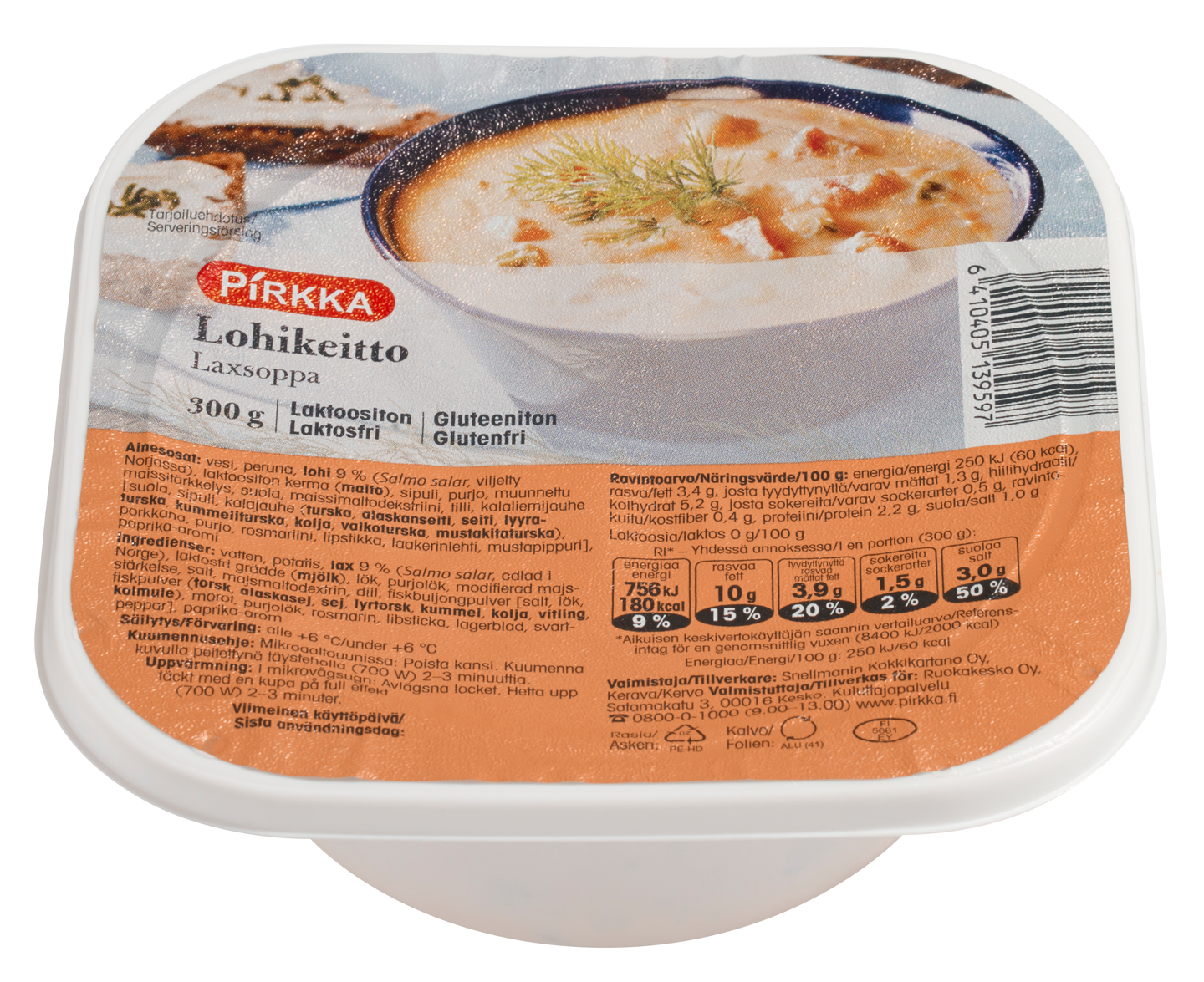 Pirkka lohikeitto 300g | K-Ruoka Verkkokauppa