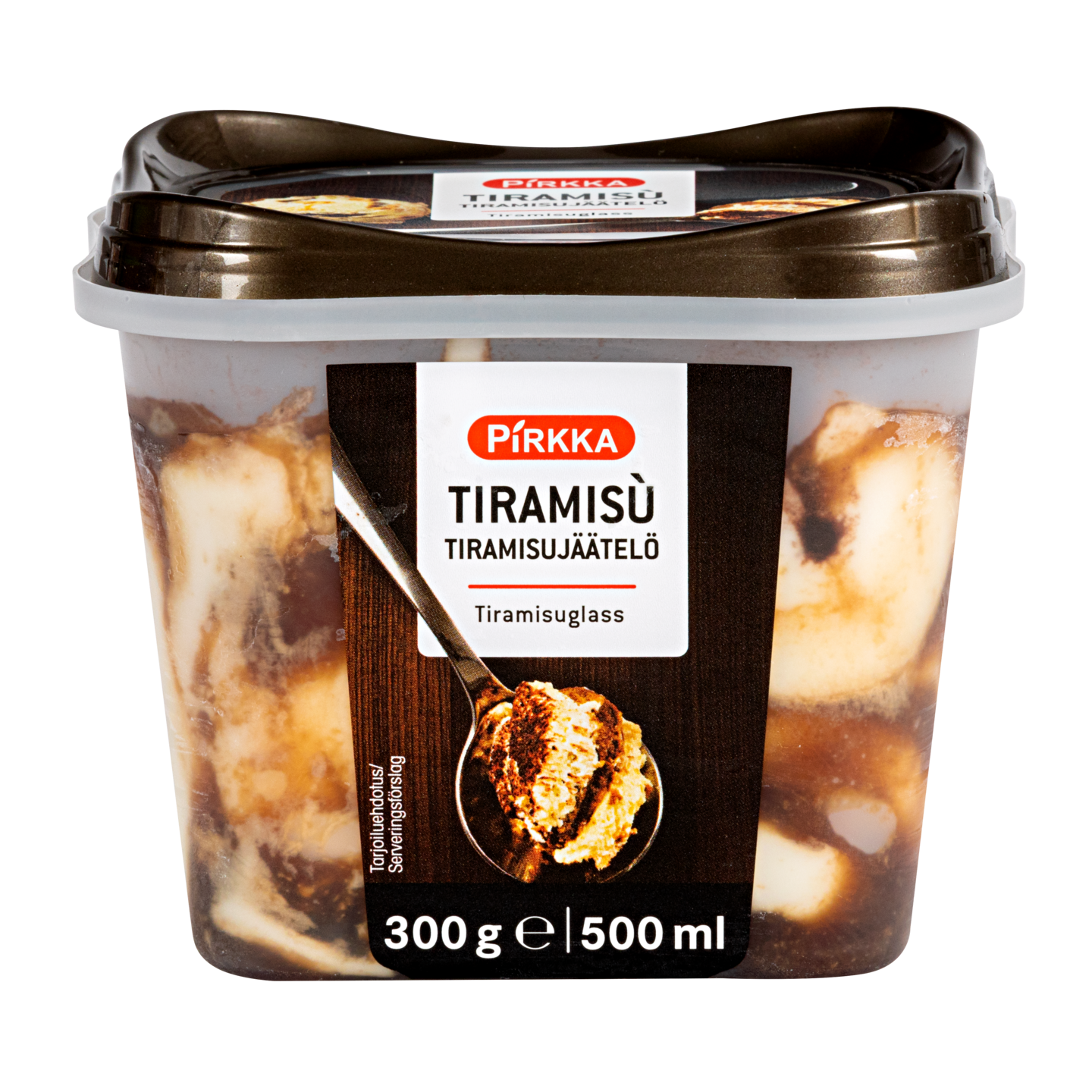 Pirkka Tiramisu italialainen jäätelö 300g/0,5l | K-Ruoka Verkkokauppa
