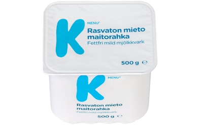 K-Menu rasvaton mieto maitorahka 500g - kuva