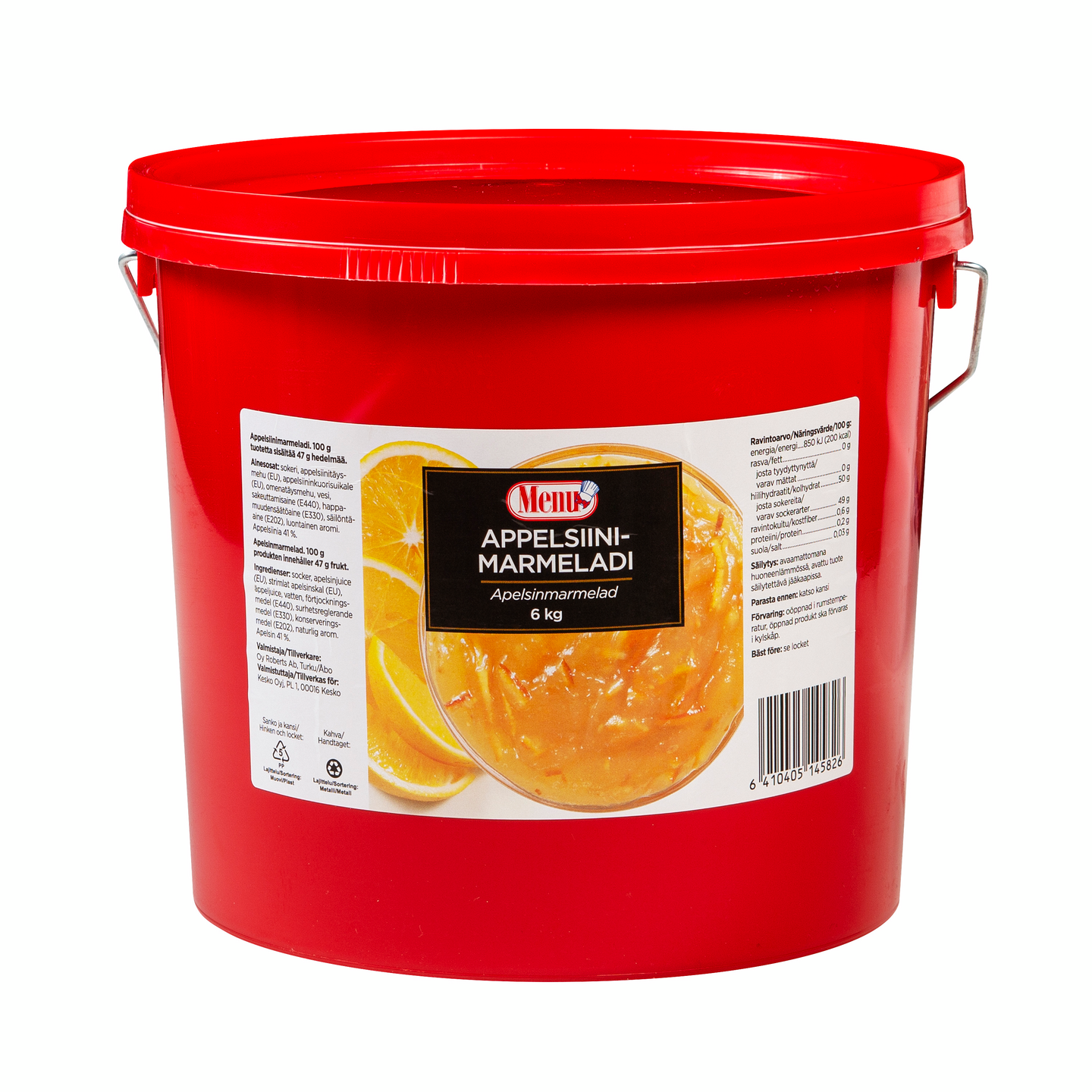 Menu appelsiinimarmeladi 6kg