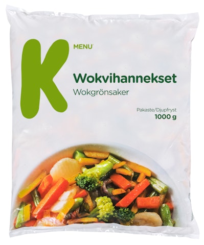 K-Menu wokvihannekset 1kg pakaste