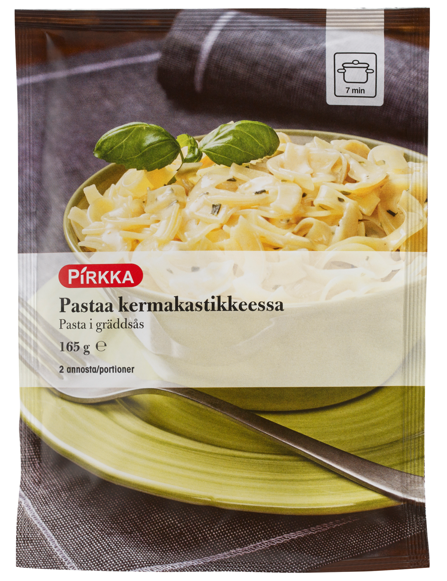 Pirkka pastaa kermakastikkeessa 165g | K-Ruoka Verkkokauppa