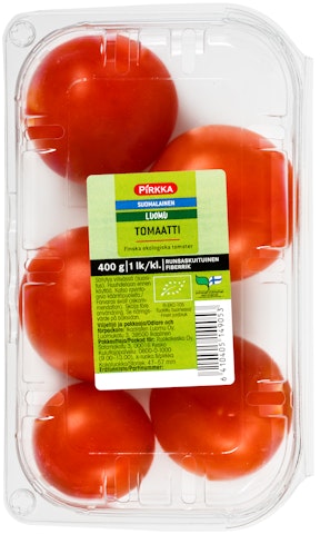 Pirkka Luomu suomalainen tomaatti 400g