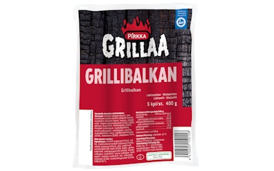 Pirkka Grillaa grillibalkan 400g - kuva
