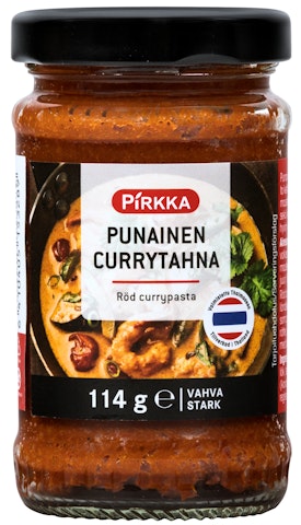 Pirkka punainen currytahna 114g