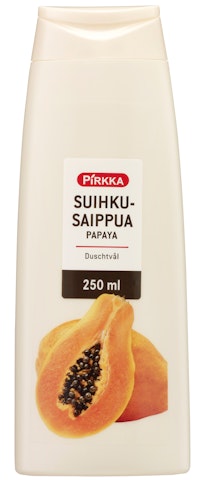 Pirkka suihkusaippua papaya 250ml