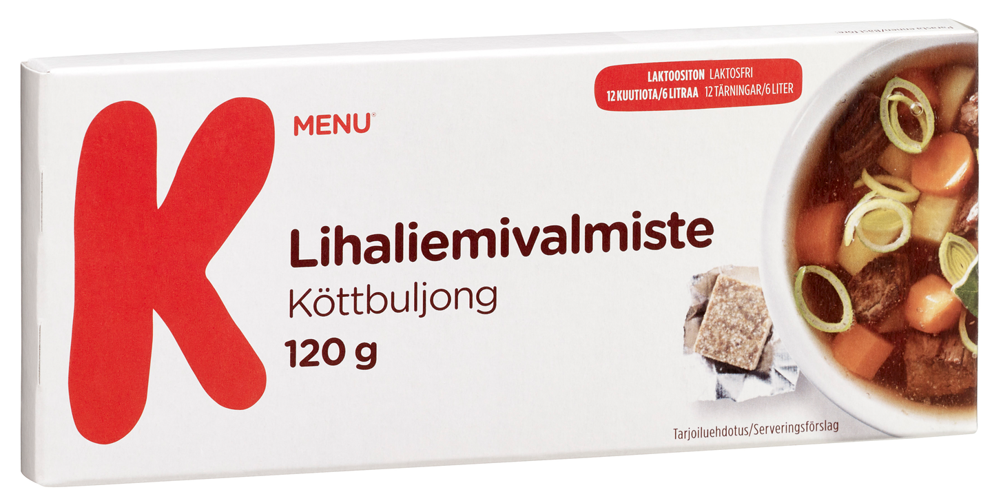 K-Menu lihaliemivalmiste 120g | K-Ruoka Verkkokauppa