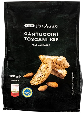Pirkka Parhaat Cantuccini Toscani IGP 200g
