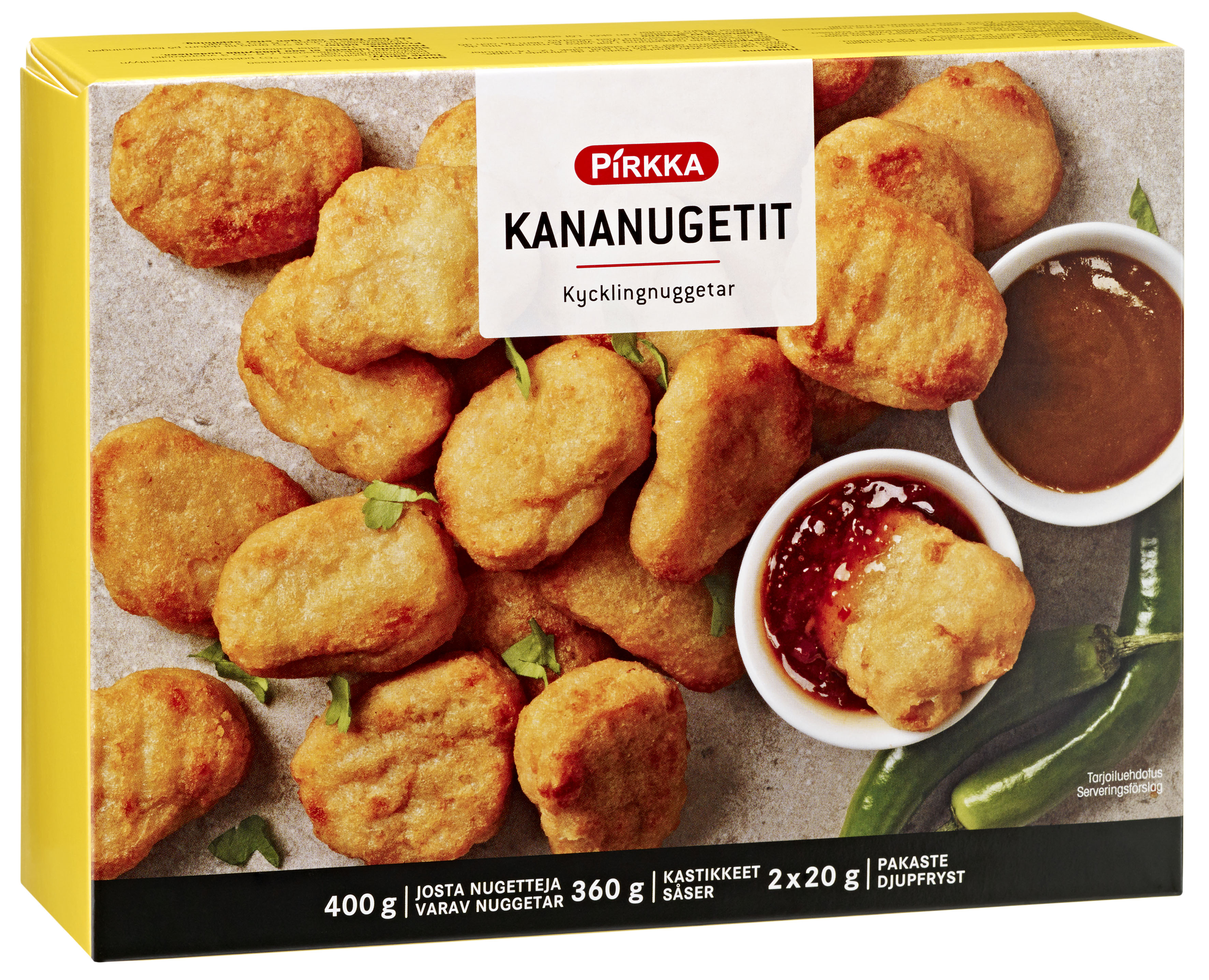 Pirkka kananugetit 400g KRuoka Verkkokauppa
