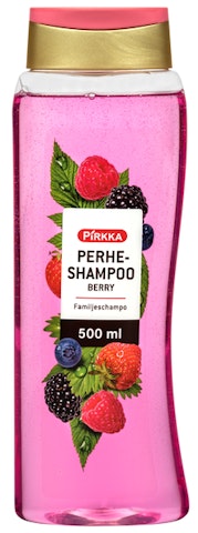 Pirkka perheshampoo berry 500ml