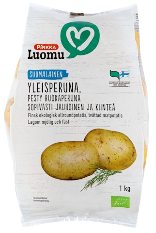 Pirkka Luomu suomalainen yleisperuna 1kg