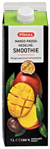 Pirkka mango-passiohedelmäsmoothie 1l