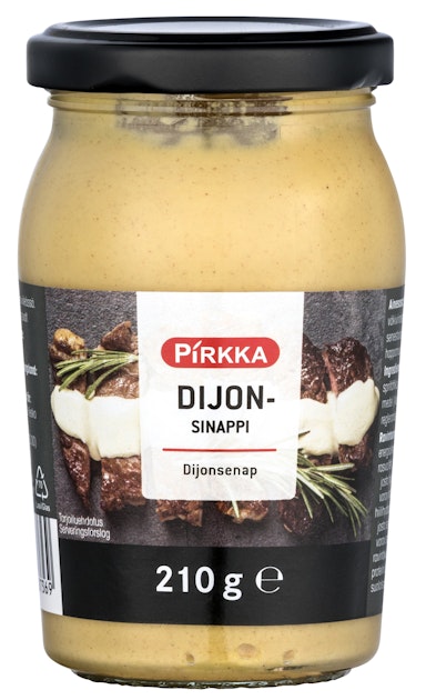 Pirkka Dijon -sinappi 210g | K-Ruoka Verkkokauppa