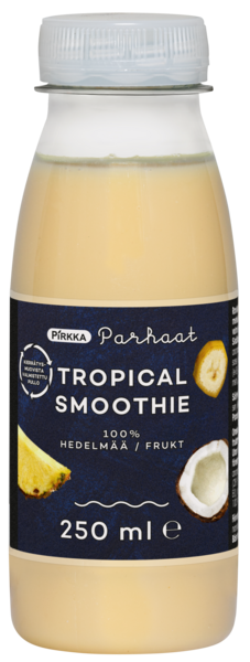 Pirkka Parhaat Tropical smoothie 250ml | K-Ruoka Verkkokauppa