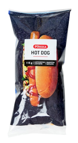 Pirkka hot dog 115g