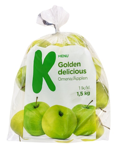 K-Menu omena Golden 1,5kg Italia