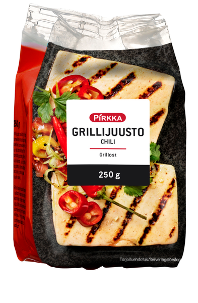 Pirkka grillijuusto chili 250g KRuoka Verkkokauppa