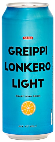Pirkka greippilonkero light 4,7% 0,5l