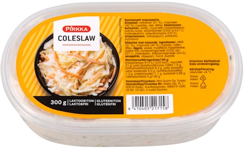 Pirkka coleslaw 300g