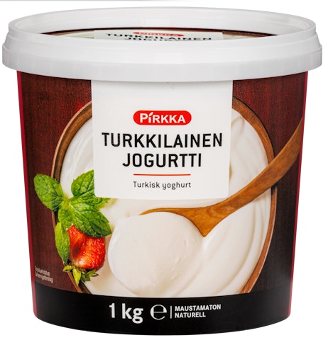 Pirkka turkkilainen jogurtti 1kg