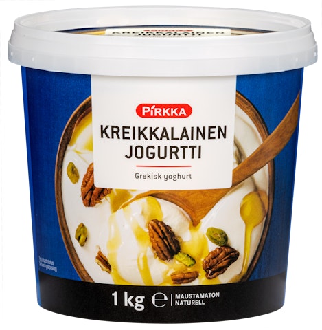 Pirkka kreikkalainen jogurtti 1kg