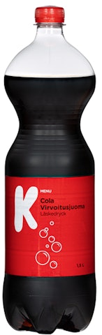 K-Menu cola virvoitusjuoma 1,5l