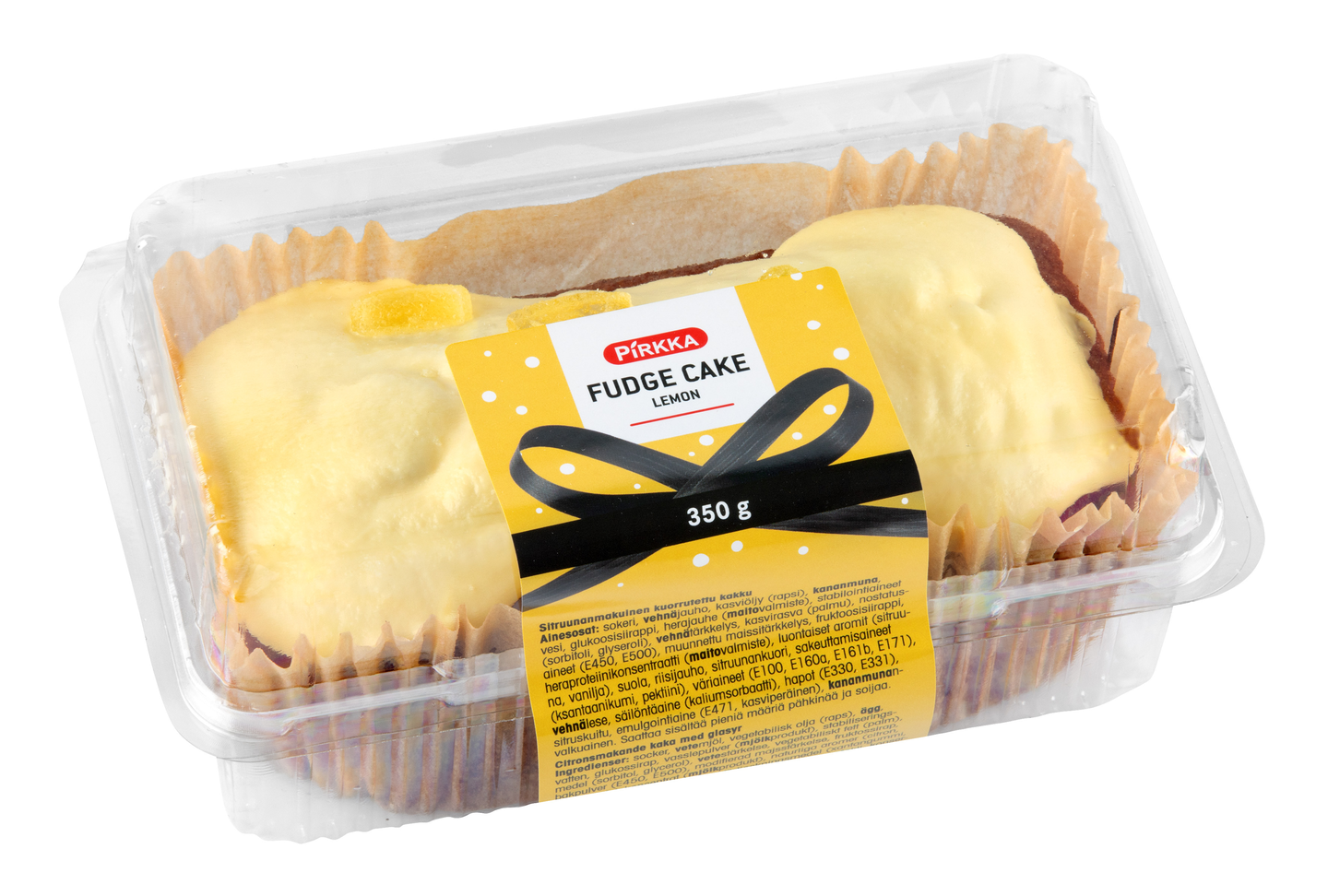 Pirkka fudge cake lemon 350g | K-Ruoka Verkkokauppa